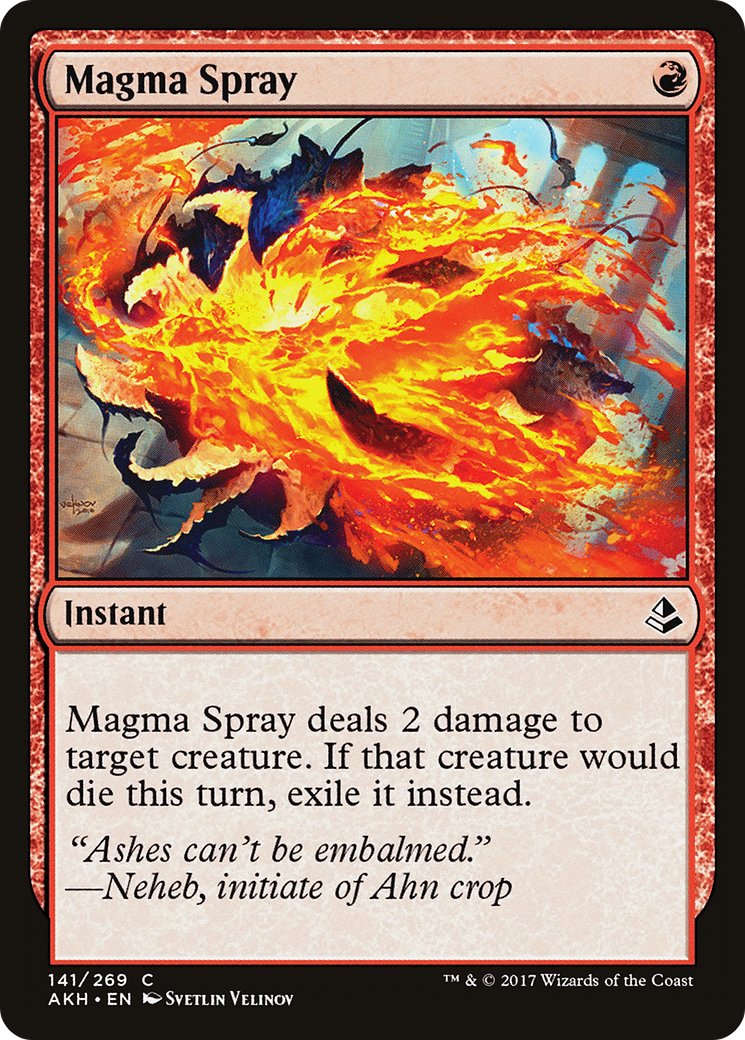 Magma Spray (141) Foil - Amonkhet