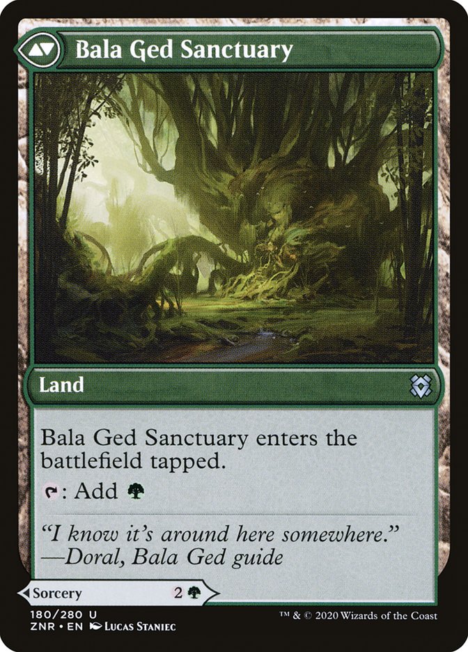 Bala Ged Recovery // Bala Ged Sanctuary (180) - Zendikar Rising