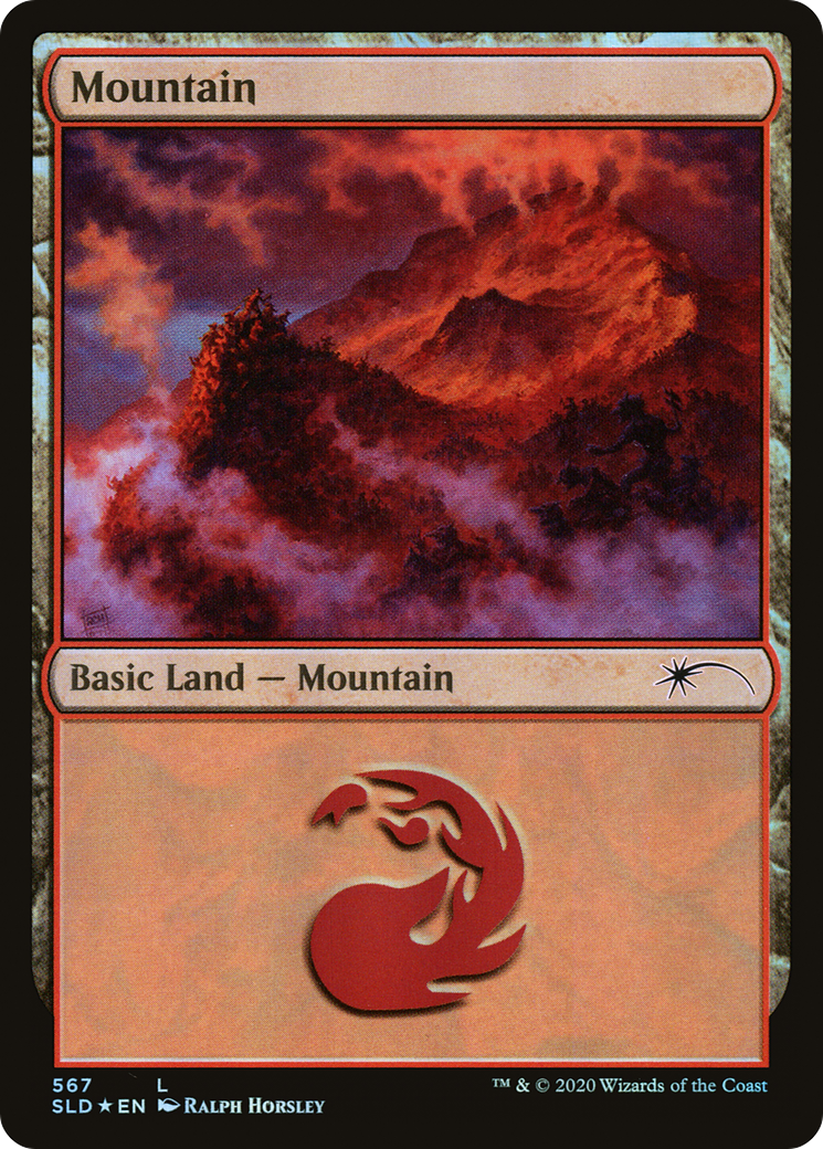 Mountain (567) Foil - Secret Lair Drop