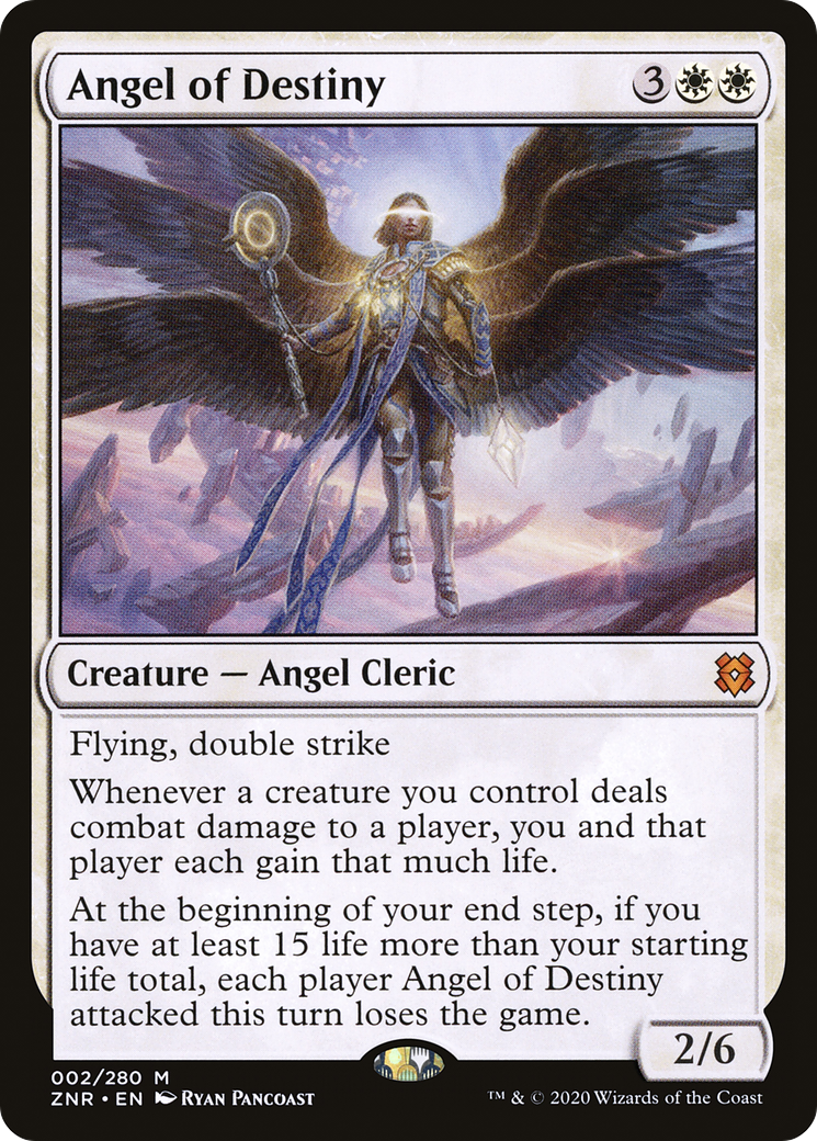 Angel of Destiny (002) Foil - Zendikar Rising