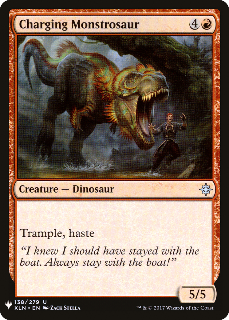 Charging Monstrosaur (XLN-138) - The List