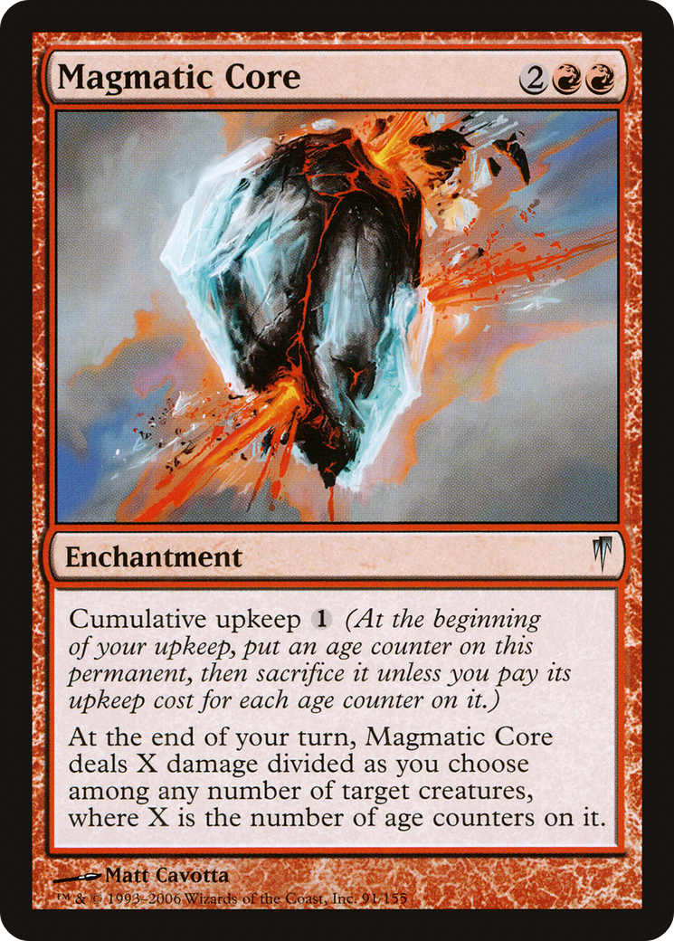 Magmatic Core (091) Foil - Coldsnap