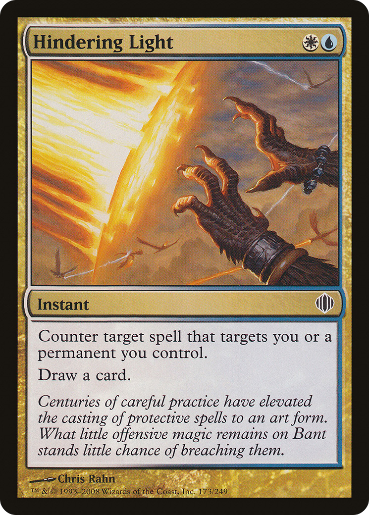Hindering Light (173) - Shards of Alara