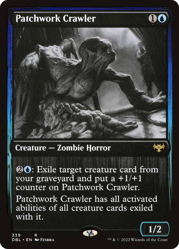 Patchwork Crawler (339) Foil - Innistrad: Double Feature