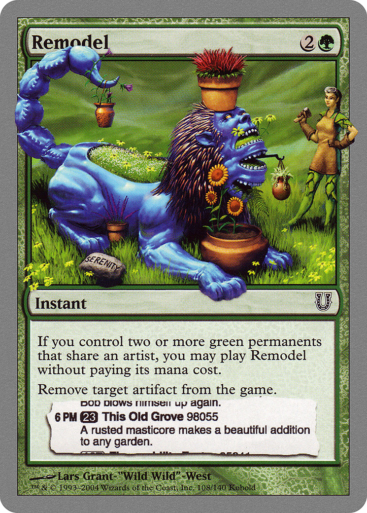 Remodel (108) Foil - Unhinged