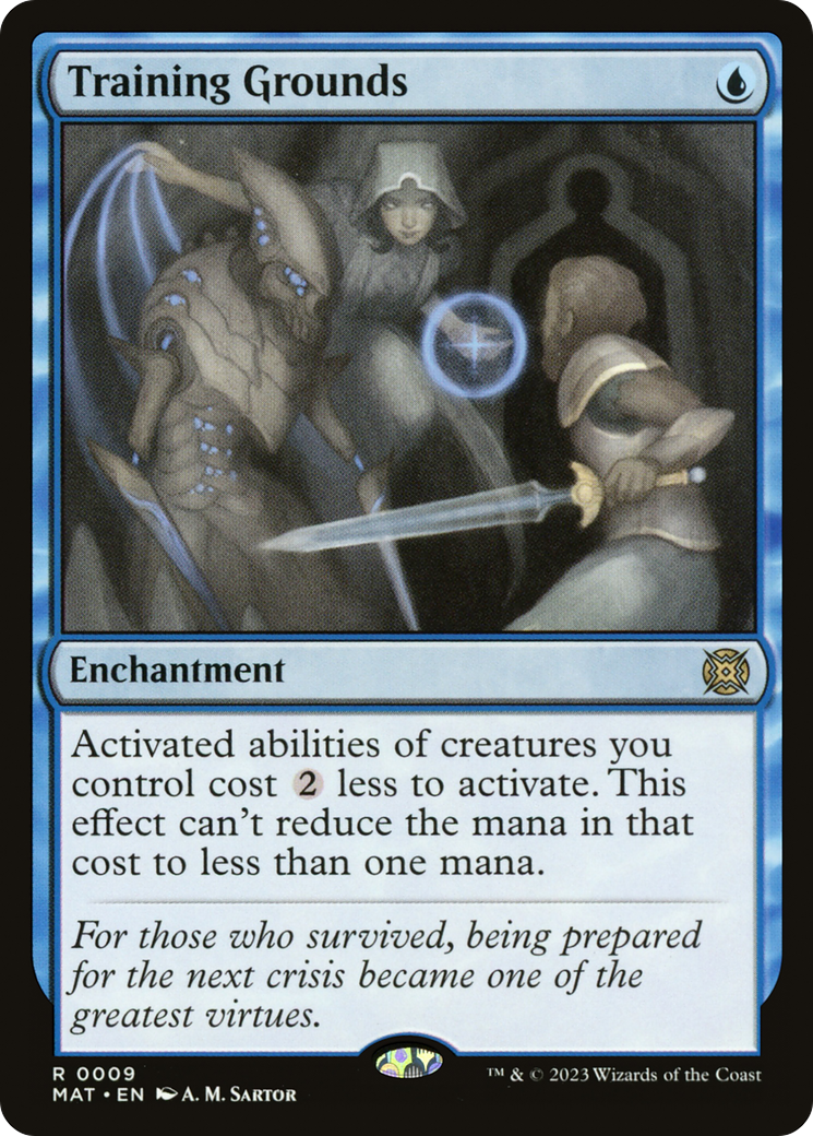 Training Grounds (009) Foil - March of the Machine: The Aftermath