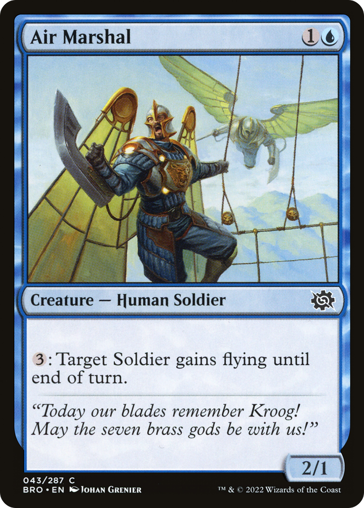Air Marshal (043) - The Brothers' War