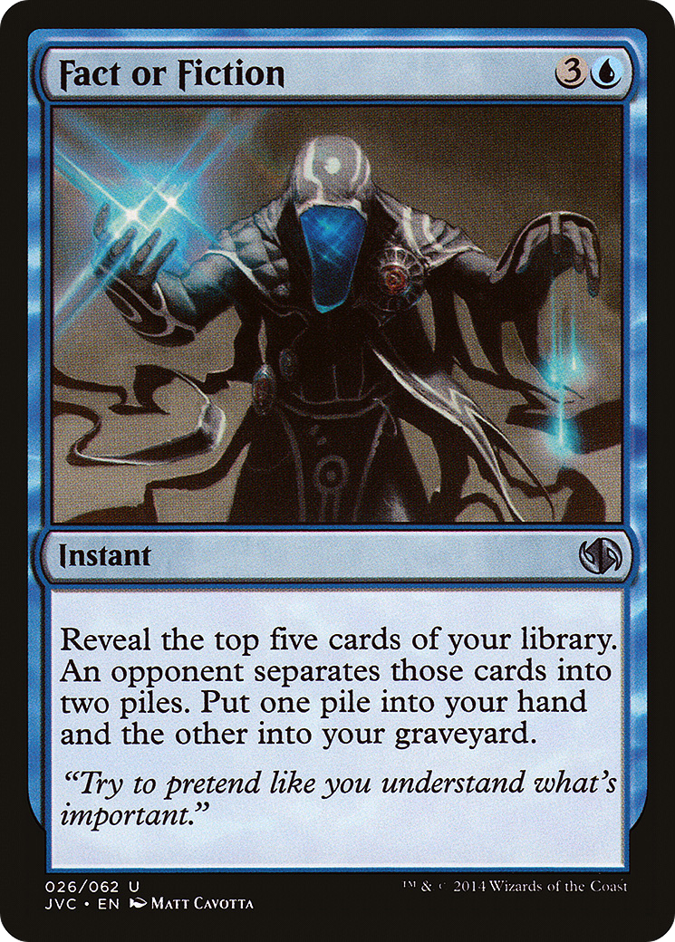 Fact or Fiction (026) - Duel Decks Anthology: Jace vs. Chandra