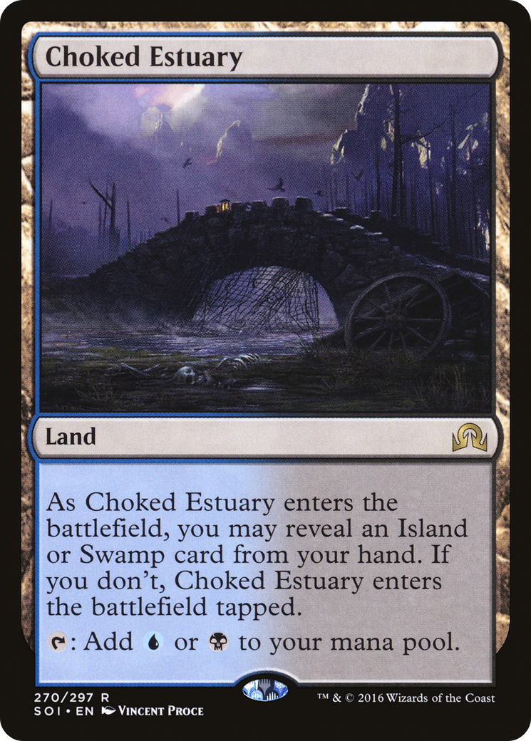 Choked Estuary (270) - Shadows over Innistrad
