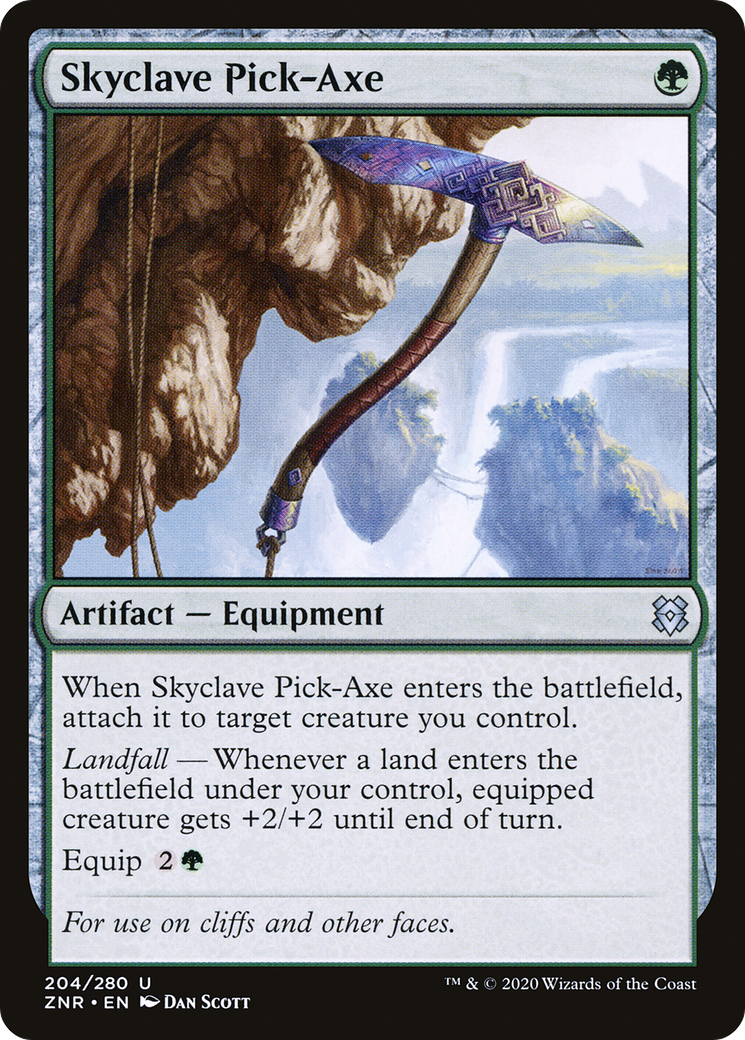 Skyclave Pick-Axe (204) Foil - Zendikar Rising