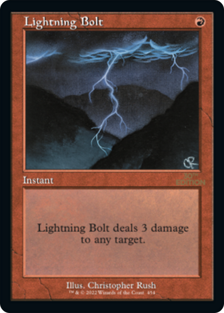 Lightning Bolt (Retro) (454) - 30th Anniversary Edition