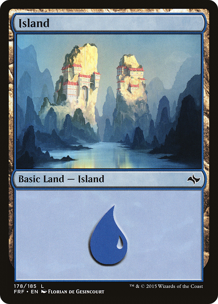 Island (178) Foil - Fate Reforged