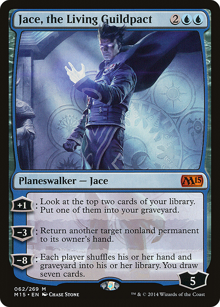 Jace, the Living Guildpact (062) Foil - Magic 2015