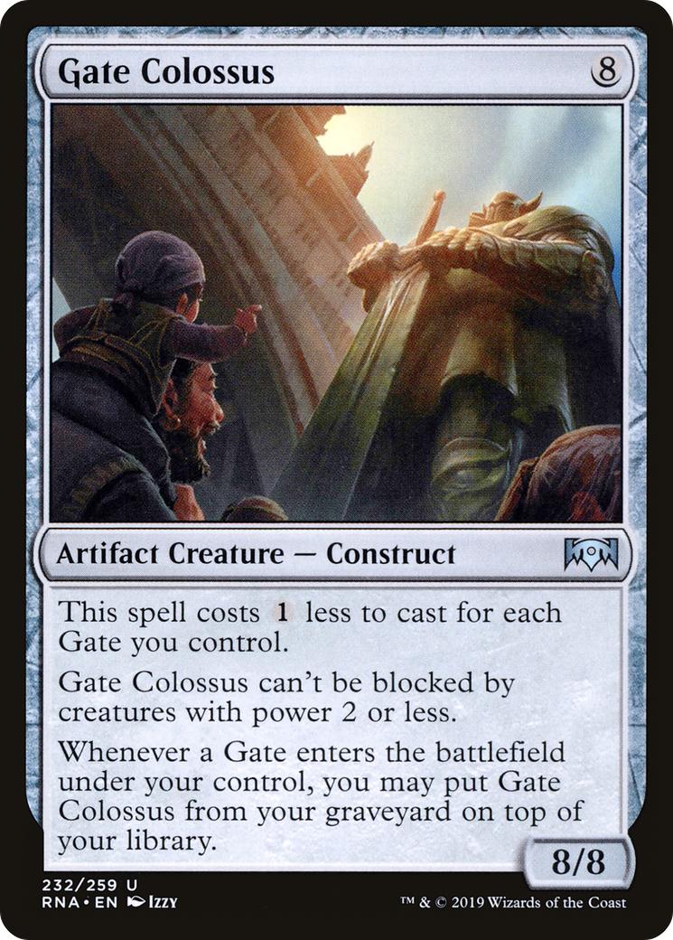 Gate Colossus (232) Foil - Ravnica Allegiance