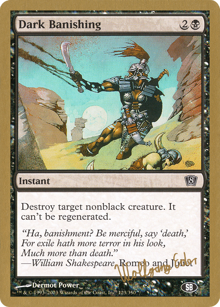 Dark Banishing (we123sb) - World Championship Decks 2003