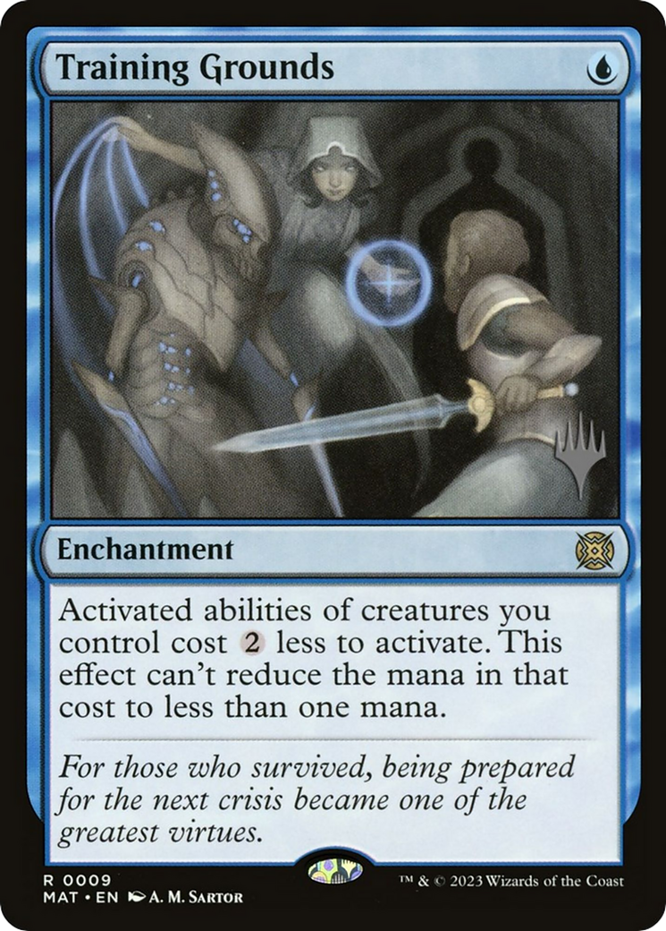 Training Grounds (009) Foil - March of the Machine: The Aftermath Promos