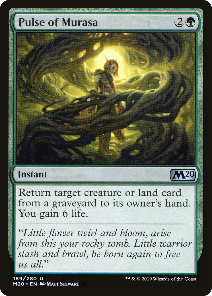 Pulse of Murasa (189) Foil - Core Set 2020