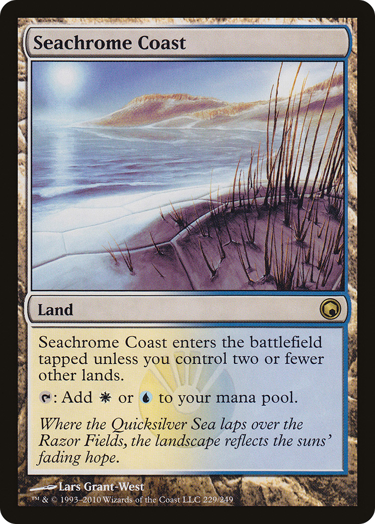 Seachrome Coast (229) Foil - Scars of Mirrodin