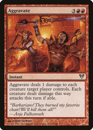 Aggravate (125) Foil - Avacyn Restored