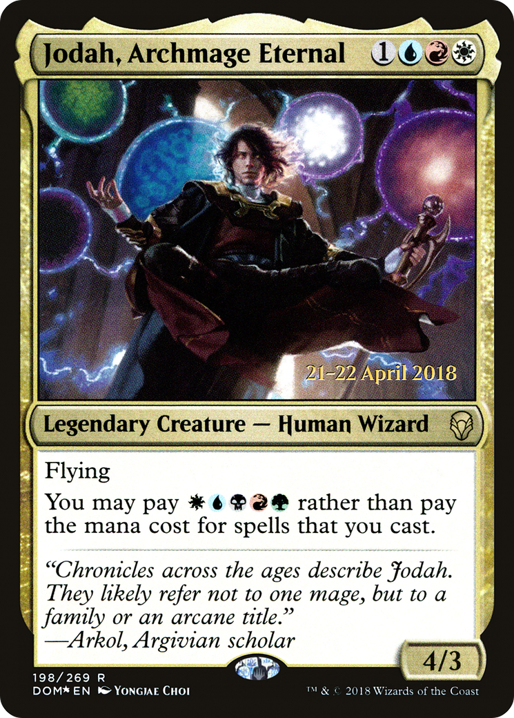 Jodah, Archmage Eternal (198s) Foil - Dominaria Promos