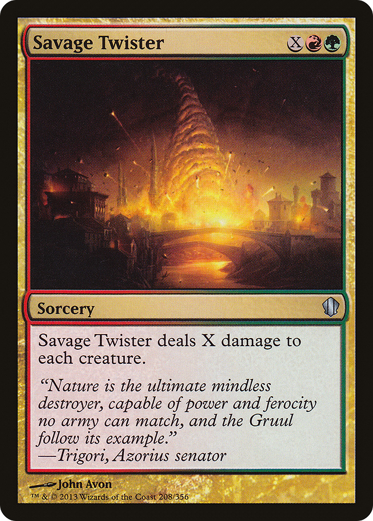 Savage Twister (208) - Commander 2013