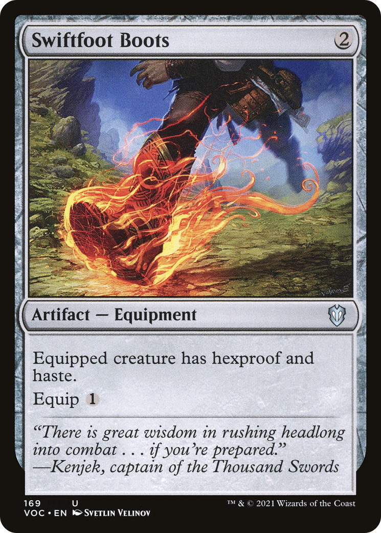 Swiftfoot Boots (169) - Crimson Vow Commander