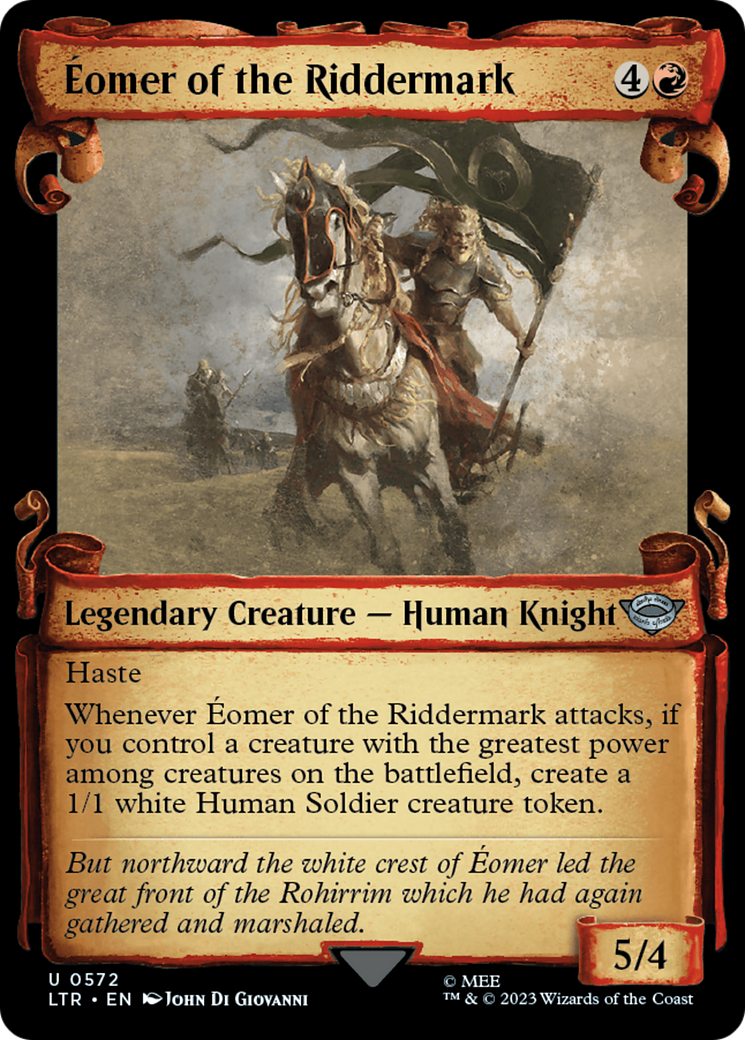 Eomer of the Riddermark (Showcase Scrolls) (Showcase) (572) - The Lord of the Rings: Tales of Middle-earth
