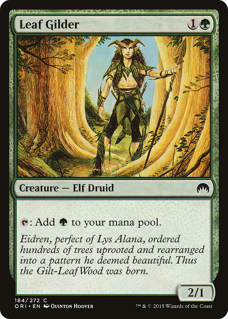 Leaf Gilder (184) Foil - Magic Origins