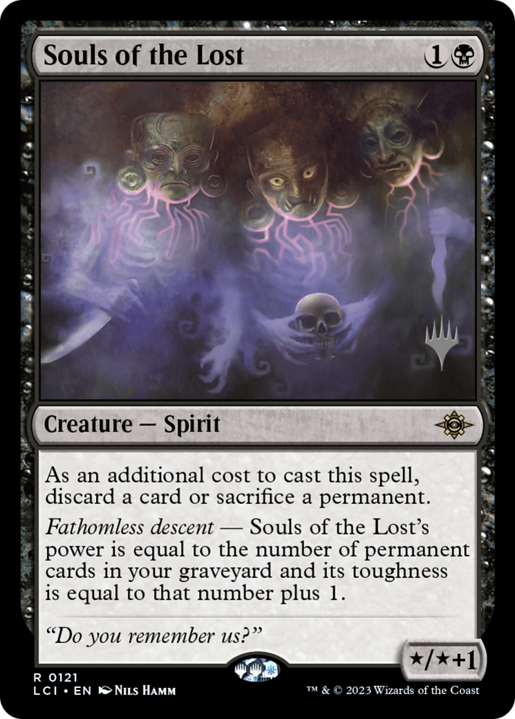 Souls of the Lost (121) Foil - The Lost Caverns of Ixalan Promos