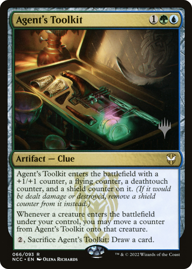 Agent's Toolkit (066) Foil - New Capenna Commander Promos