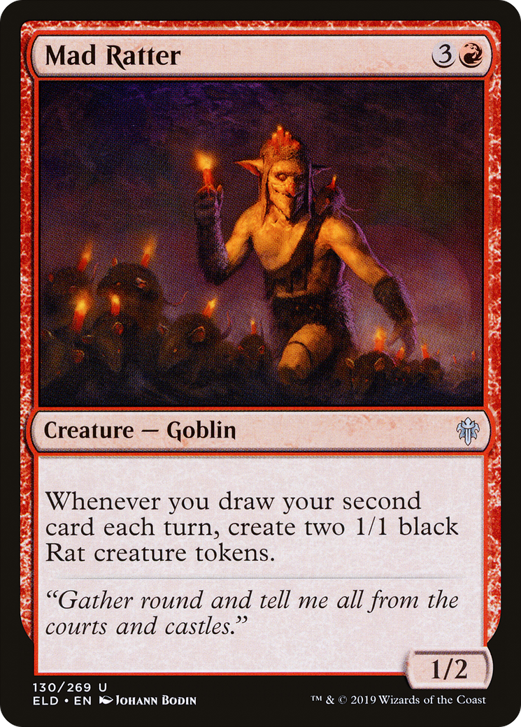 Mad Ratter (130) Foil - Throne of Eldraine