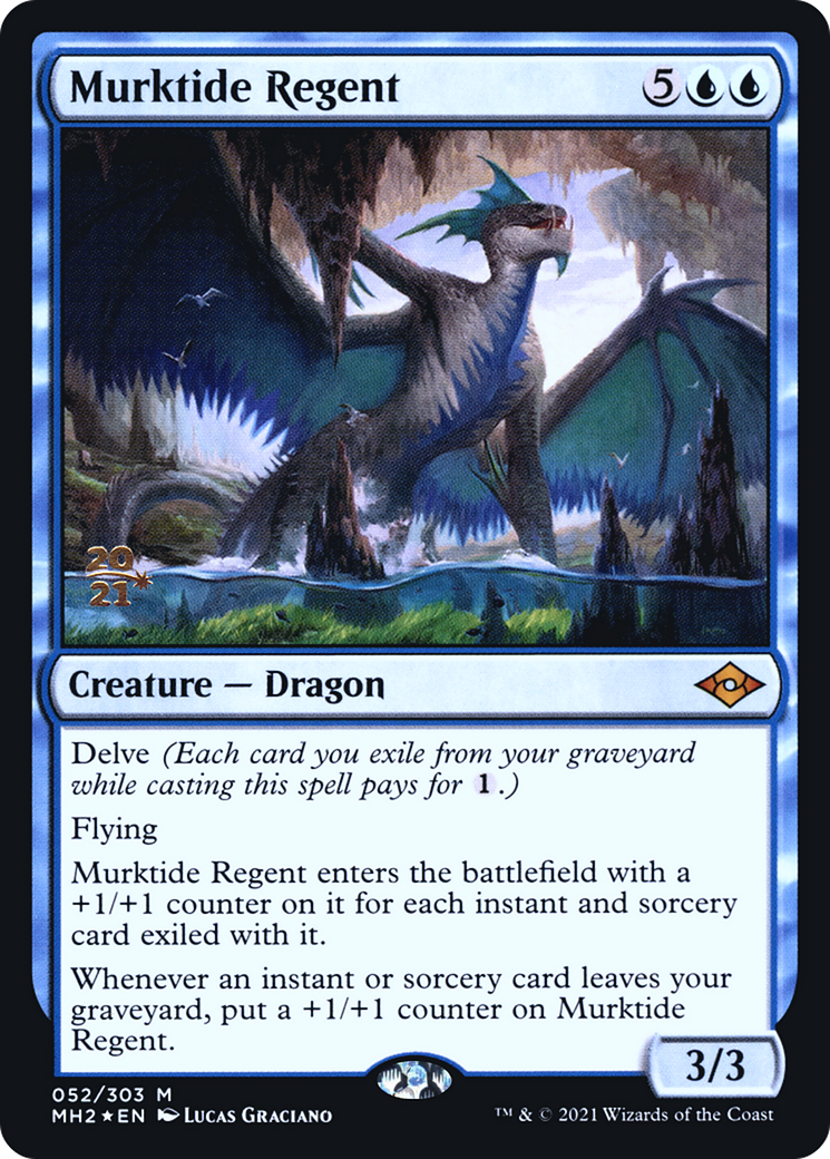Murktide Regent (052) Foil - Modern Horizons 2 Promos