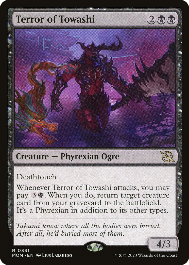 Terror of Towashi (331) Foil - March of the Machine