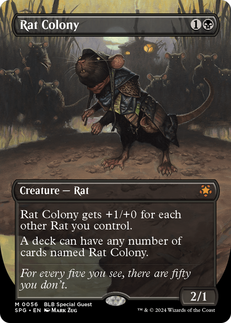 Rat Colony (Borderless) (056) - Special Guests