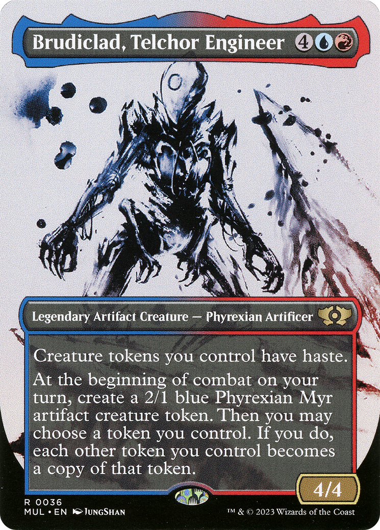 Brudiclad, Telchor Engineer (Showcase) (036) Foil - Multiverse Legends