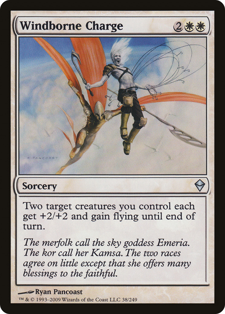 Windborne Charge (038) - Zendikar