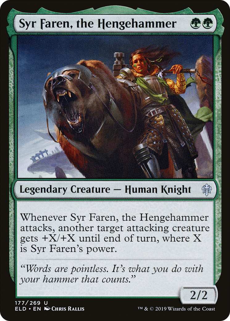 Syr Faren, the Hengehammer (177) - Throne of Eldraine