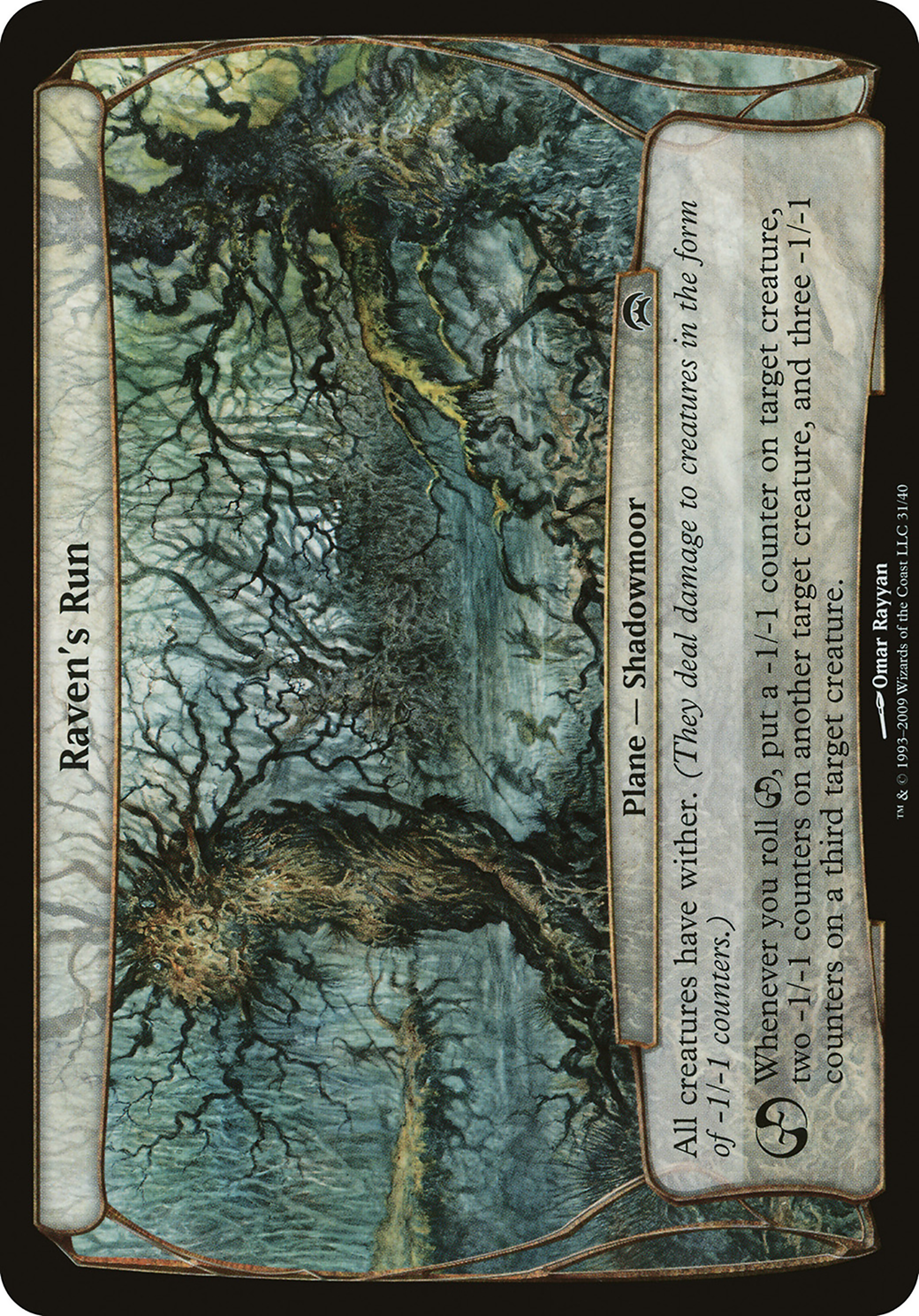 Raven's Run (Planechase) - Planechase Planes
