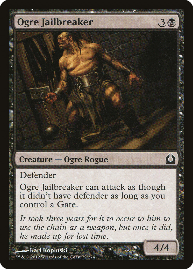 Ogre Jailbreaker (072) - Return to Ravnica