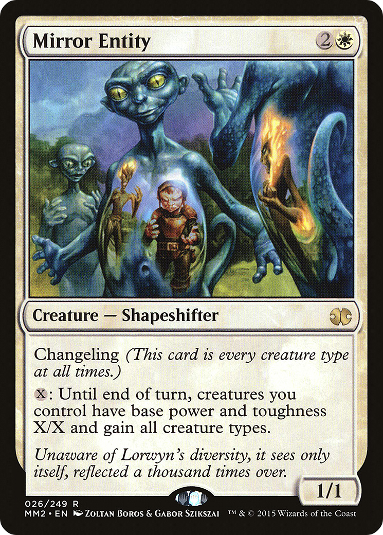 Mirror Entity (026) Foil - Modern Masters 2015