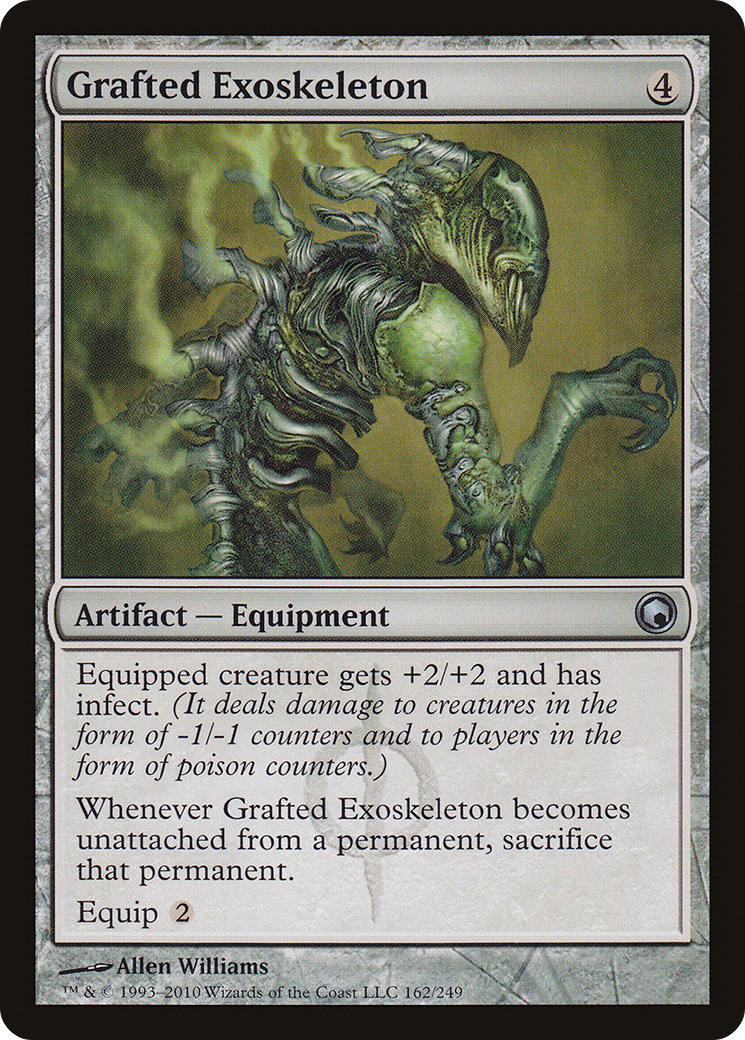 Grafted Exoskeleton (162) - Scars of Mirrodin
