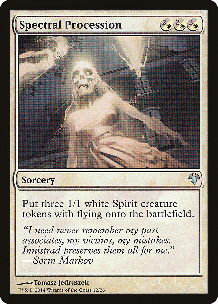 Spectral Procession (012) - Modern Event Deck 2014