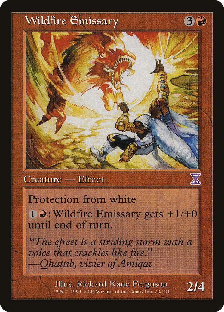 Wildfire Emissary (Retro) (072) Foil - Time Spiral Timeshifted