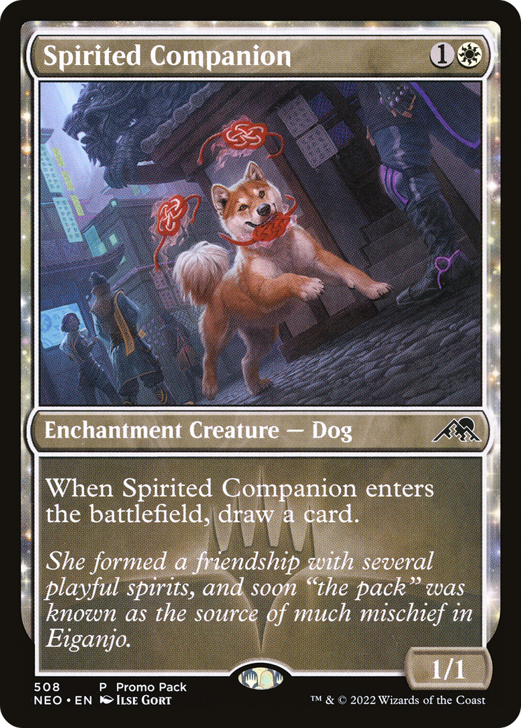 Spirited Companion (508) - Kamigawa: Neon Dynasty