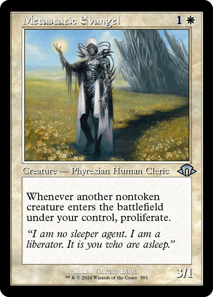 Metastatic Evangel (Retro) (393) Foil - Modern Horizons 3
