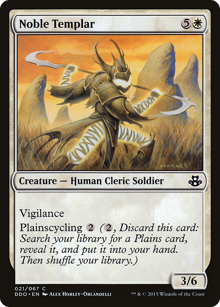 Noble Templar (021) - Duel Decks: Elspeth vs. Kiora