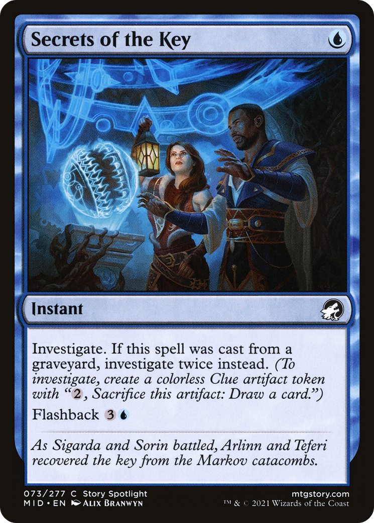 Secrets of the Key (073) Foil - Innistrad: Midnight Hunt