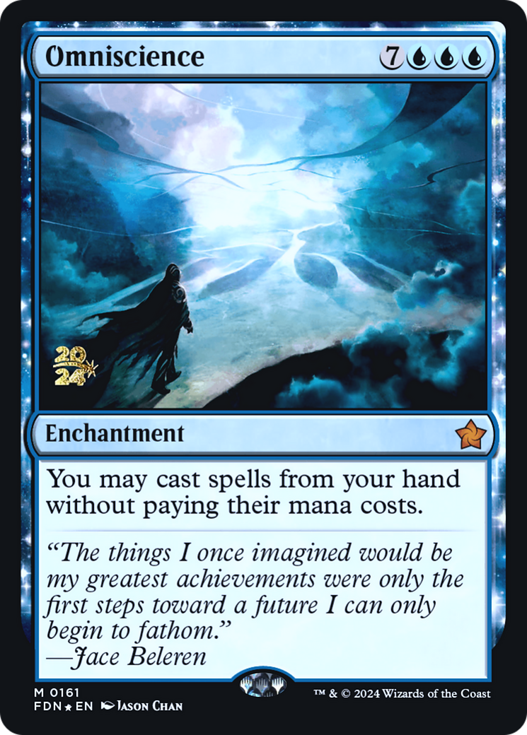 Omniscience (FDN) (161) Foil - Foundations Promos
