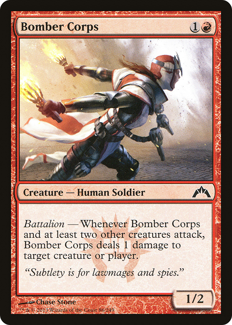 Bomber Corps (086) Foil - Gatecrash