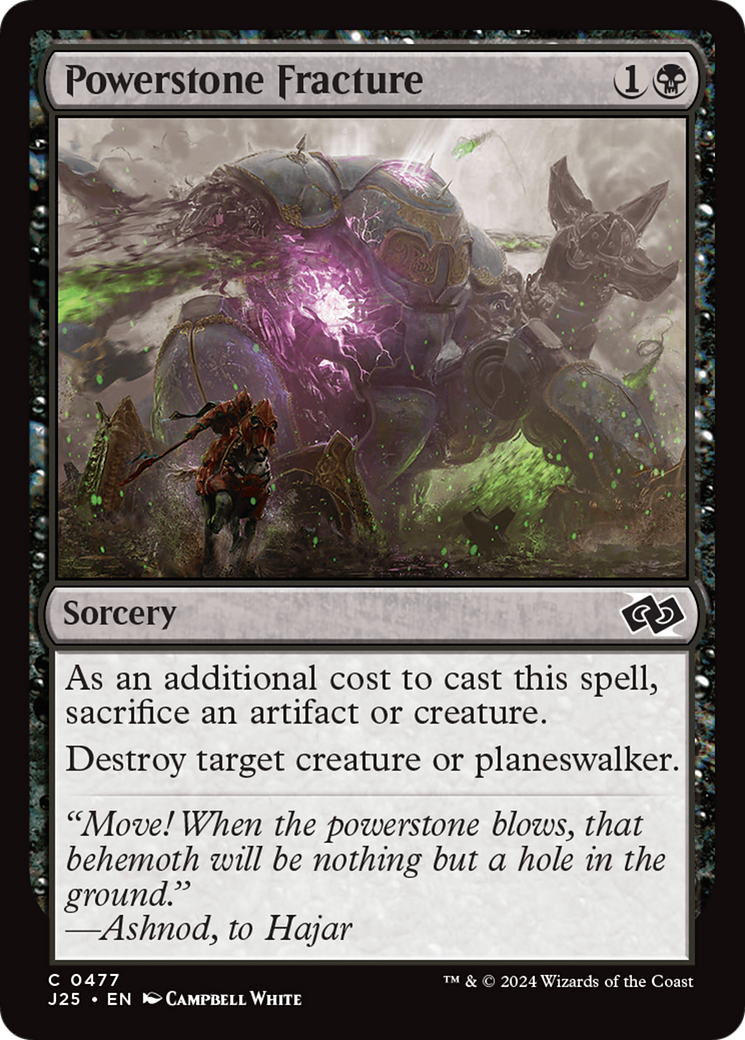 Powerstone Fracture (477) - Foundations Jumpstart